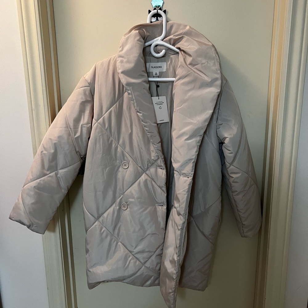 Oversized Quilted Puffer Jacket